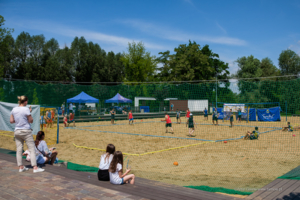 Turniej przygotowawczy Mistrzostw Małopolski w plażowej piłce ręcznej